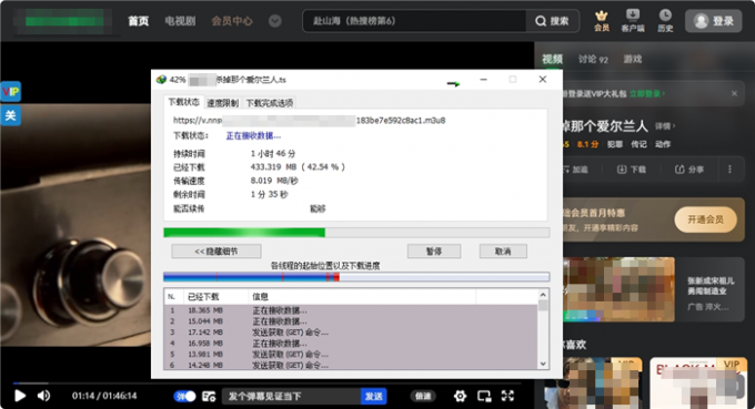 IDM免费下载VIP视频