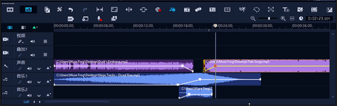 添加说唱干声素材