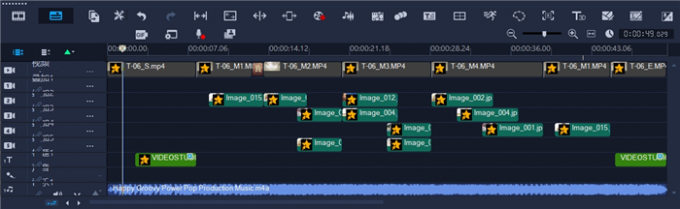完整显示所有轨道和素材