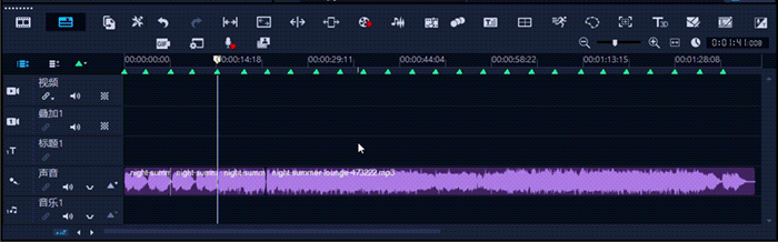 复制重复段落增加音乐长度