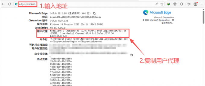 使用浏览器用户代理