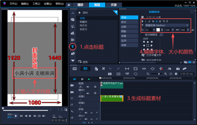 输入文字编辑样式