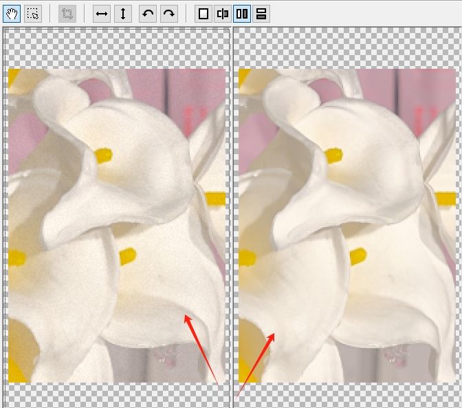 预览图片清晰化效果