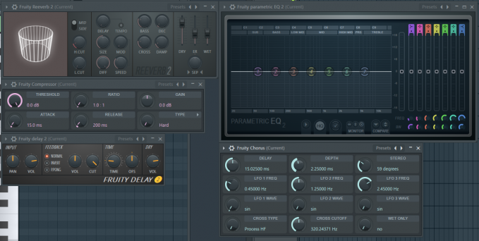 FL Studio中的乐器混音插件