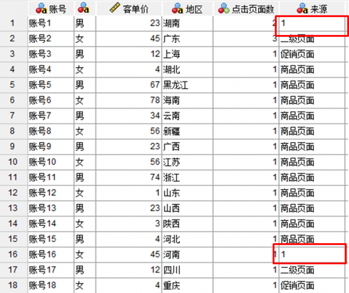 重新编码结果