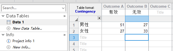 示例数据