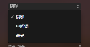 范围选项