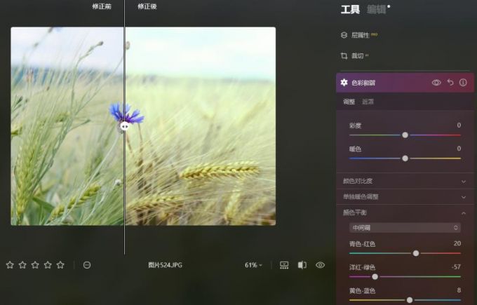 中间调