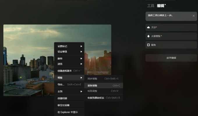 复制调整