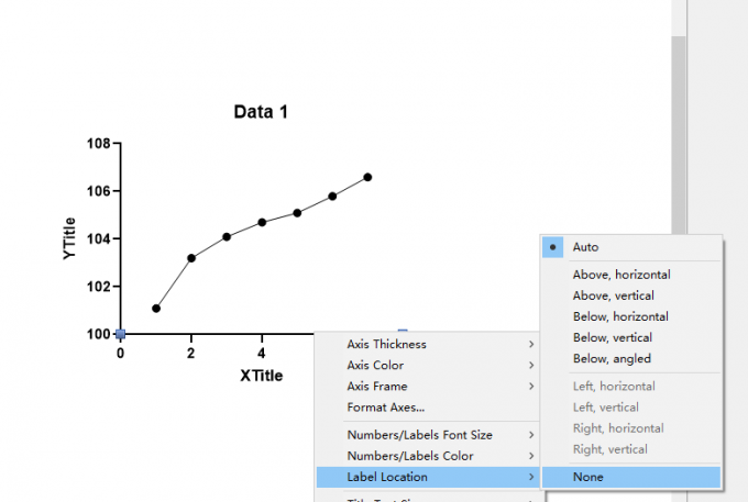 不显示标签数据