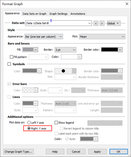 设置右边纵坐标