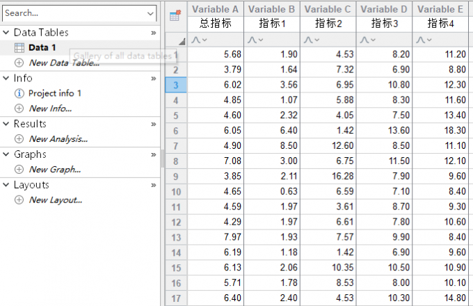 导入数据