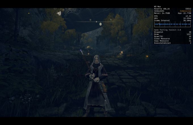 游戏内运行效果