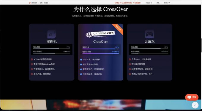 下载、安装CrossOver