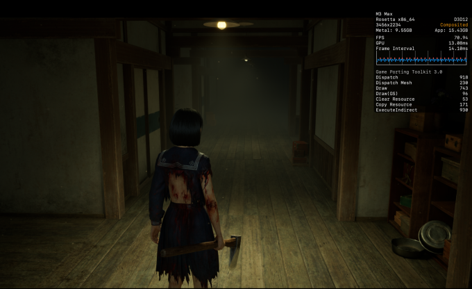 4K分辨率下帧数70