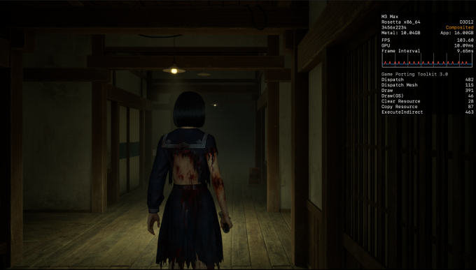 帧数瞬间提升了46%，效果显著