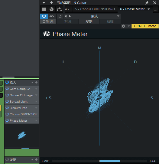 Phase Meter插件的显示情况