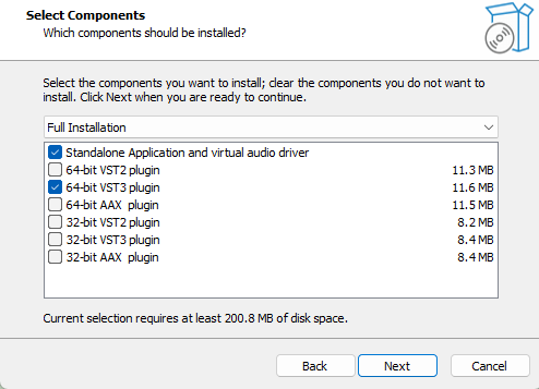 第三方插件格式的选择