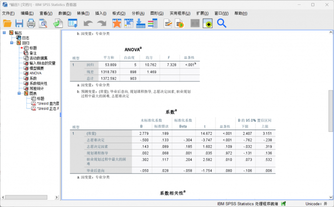 得到数据分析的结果