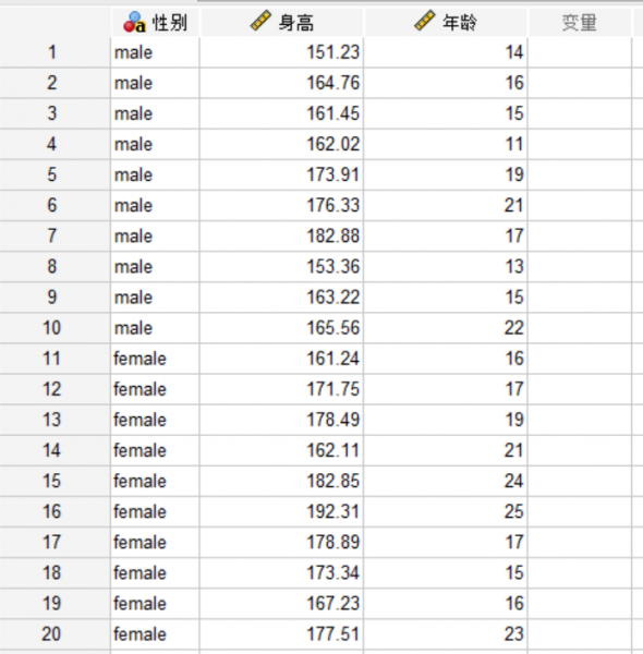 录入的英文单词