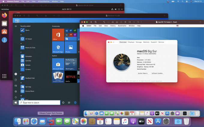 VMware Fusion虚拟机