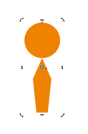 图三：图形出现双向箭头