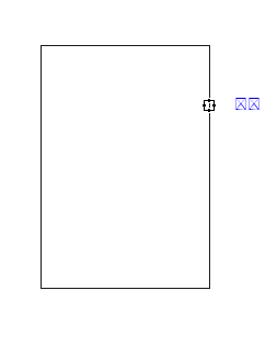 图一（1）新建一个矩形带黑色边框