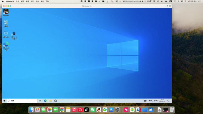 Parallels Desktop运行Windows系统