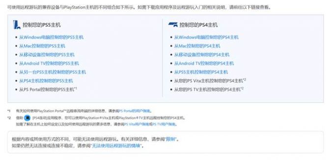 控制PS5主机