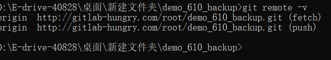 查看仓库配置
