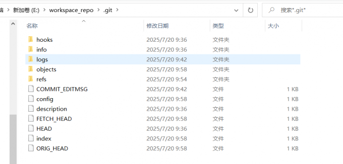 【.git】隐藏文件