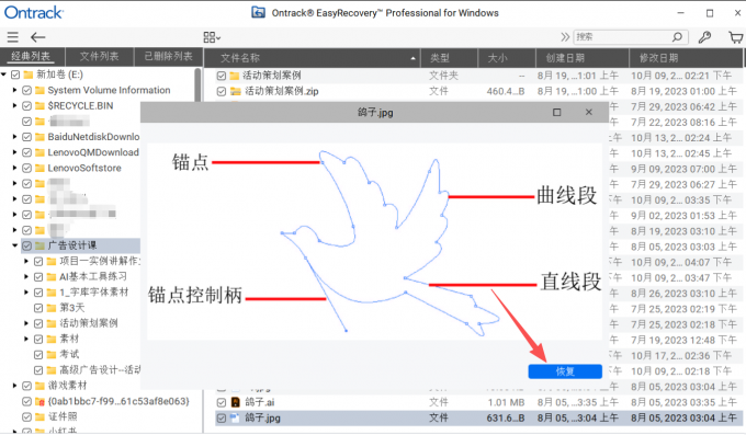 预览被删除的文件