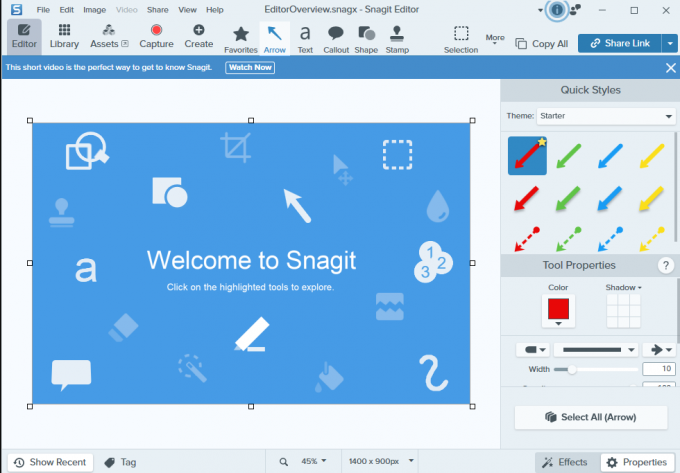 Snagit简便且不附带捆绑广告