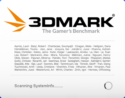3DMark启动界面