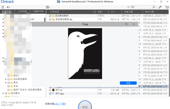 选择预览文件