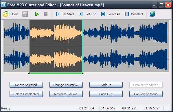  free mp3 cutter and editor
