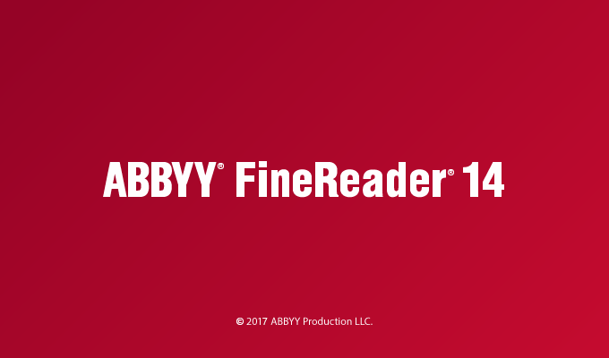  ABBYY FineReader 14