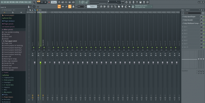 FL Studio自带混音器
