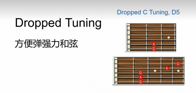 Dropped tuning调弦