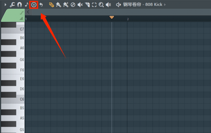 打开FLStudio和弦库