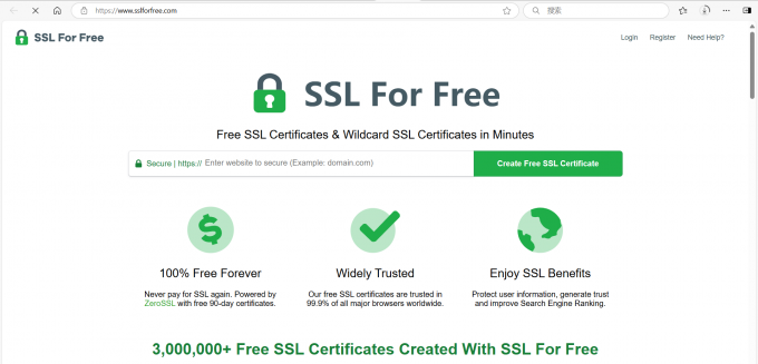 SSL for Free