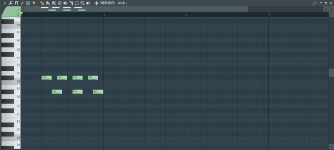 FL Studio钢琴卷帘