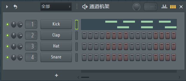 FL Studio通道机架