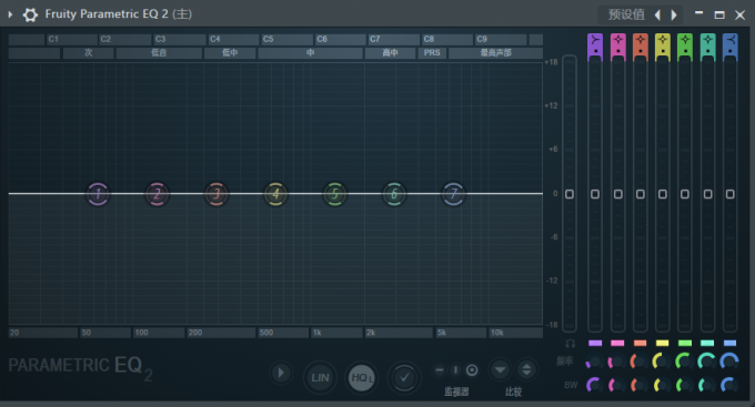 Fruity Parametric EQ2插件