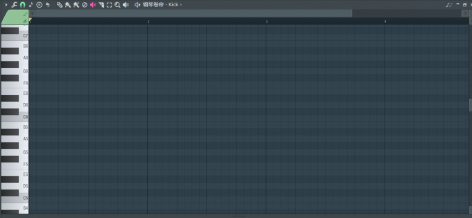 FL Studio钢琴卷帘