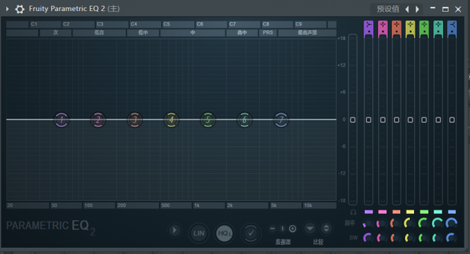 Fruity Parametric EQ2插件