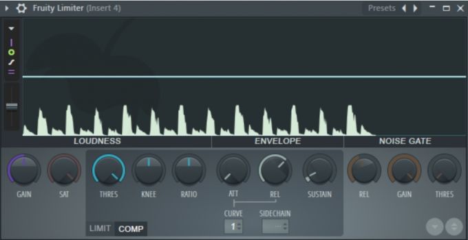 Fruity Limiter效果器