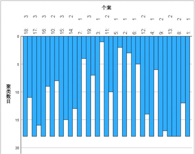 个案柱状图
