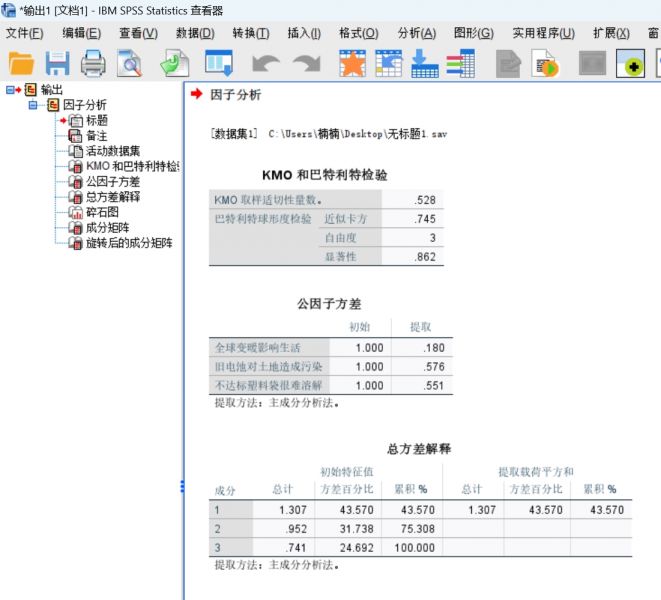 效度分析报告