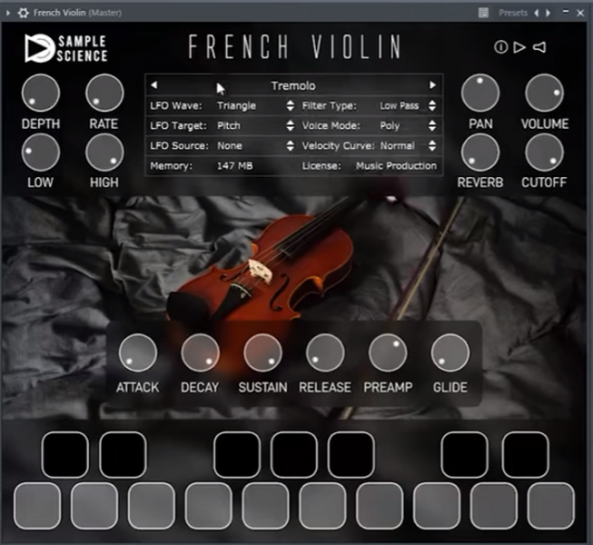 French Violin小提琴音源